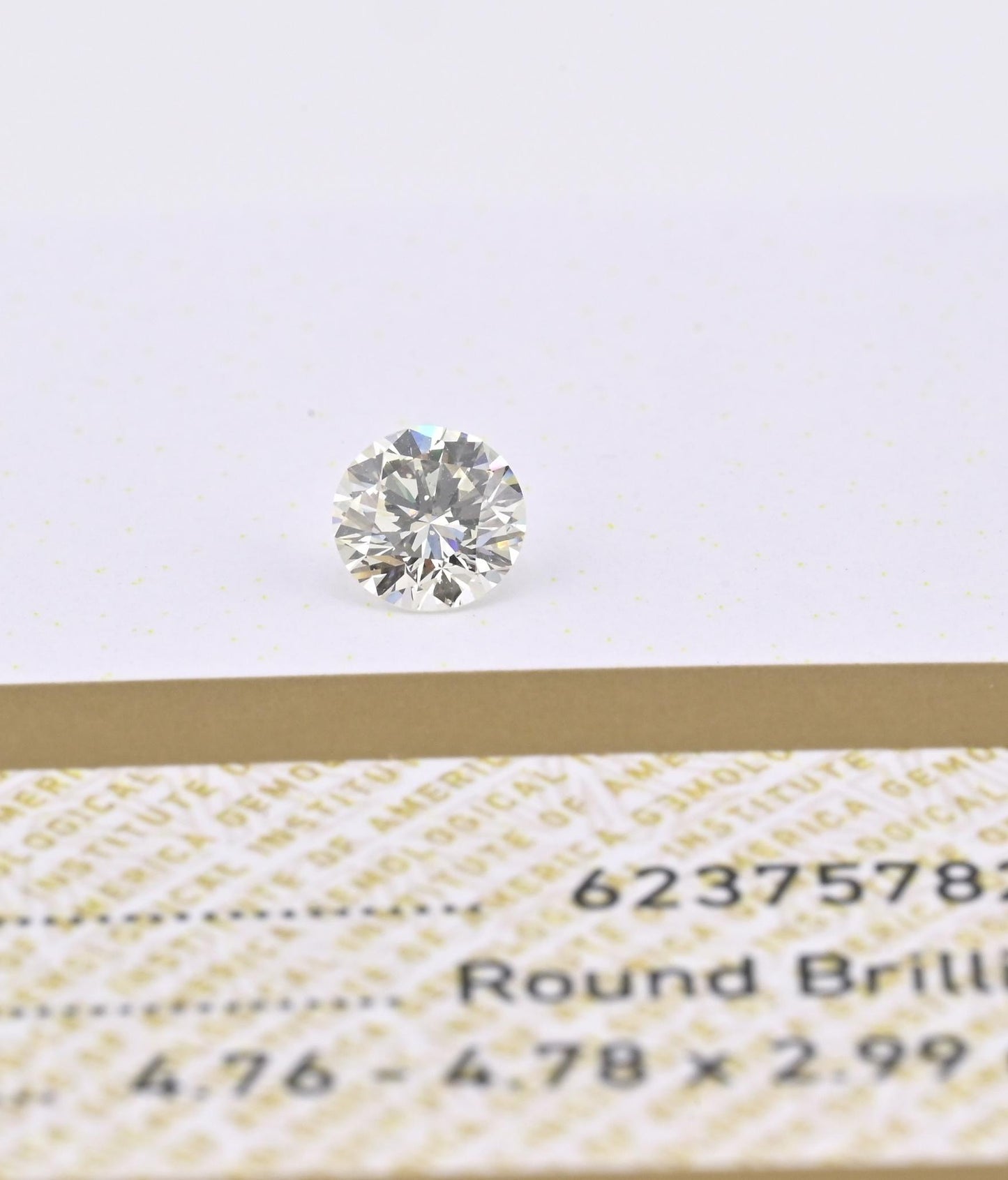 .41ct Round Brilliant Diamond K Color SI1 Excellent Cut Loose Natural Stone