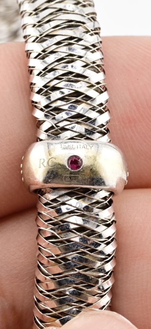 Roberto Coin 18K Yellow Gold Diamond Primavera Bracelet 16.39g RC Italy 1226VI