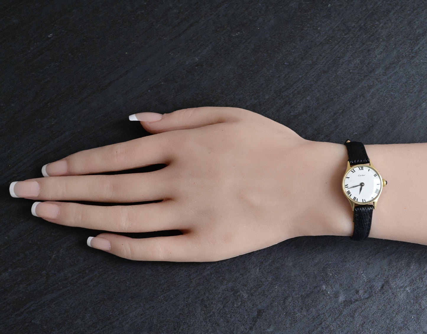 Gorgeous 14K Yellow Gold Cartier For Concord Manual Winding Watch