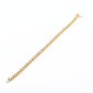 14K Yellow Gold Diamond Tennis Bracelet Approx 5 Carats Natural Diamonds