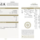 Loose Natural Diamond 0.34 Carat Round Brilliant G Color VS2 Clarity GIA Cert.