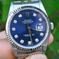Rolex Datejust 16234 Stainless Steel – Factory Diamond Dial No Holes Y Series