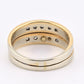 14K Two-Tone Gold Emerald & Diamond Ring, IGI Certified, 5.01g