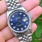 Rolex Datejust 16234 Stainless Steel – Factory Diamond Dial No Holes Y Series