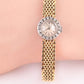 Rare Vintage Patek Philippe 18K Gold Mesh Ladies Watch 3267 Ref