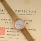 Exceptional Vintage Patek Philippe Calatrava 2506/1 18K Gold Box & Papers