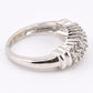 IGI Certified 14K White Gold Diamond Band – 0.25ct, 27 Natural Diamonds Size 4