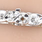 IGI Certified 14K Yellow & White Gold Dainty Ring Natural Diamonds Size 10.25