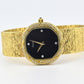 18K Yellow Gold Piaget Watch Diamond Bezel 73.14 Grams 18.1 CM Diamond Dial
