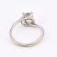 18K White Gold Solitaire Diamond Ring – 0.75 Carat, IGI Certified, Size 5