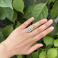 14K White & Yellow Gold Ring with 1.67 Carats of Natural Diamonds, Size 6