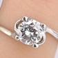 18K White Gold Solitaire Diamond Ring – 0.75 Carat, IGI Certified, Size 5