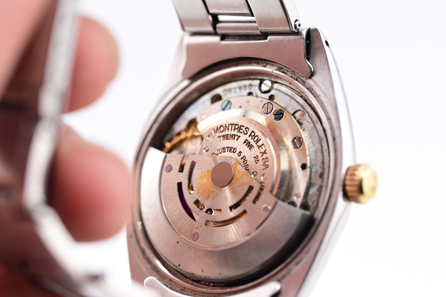 1965 Rolex Ref 1008 Zephyr Oyster Perpetual Watch