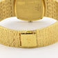 Rare Piaget Jade Dial Ladies Wristwatch 18K Yellow Gold Diamond Bezel 6.5 Inches