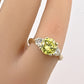 GIA Certified 1.99ct Fancy Intense Yellow Diamond Ring VS1, .50 ct Side Diamonds