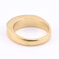 14K Yellow Gold Diamond Band Mens Ring 1.25ctw 5 Round Brilliants 11.44 G