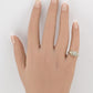 IGI Certified Art Deco 18K White Gold Diamond Ring Size 5.25