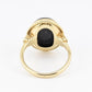 Vintage Sardonyx Cameo Ring 14K Yellow Gold 4.87 Grams Ring Size 6.25