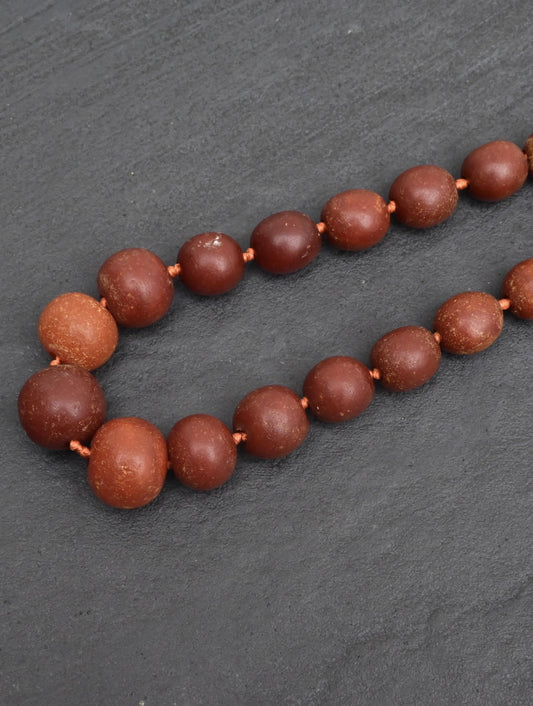 Gorgeous Antique Butterscotch Amber Necklace 42 Grams
