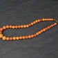 Fine Round Beaded Antique Butterscotch Amber Necklace 38 Grams