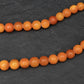 Fine Round Beaded Antique Butterscotch Amber Necklace 38 Grams