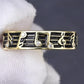 18K Hidalgo Music Note Band Ring w/ Diamonds – 6g, Size 6.25, 12 Diamonds