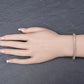 14K Yellow Gold Tennis Bracelet 1.68ct Natural Diamonds IGI Certified 7”