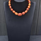 Antique Baltic Butterscotch Amber Graduated Bead Necklace 23 Beads 29.49 Grams
