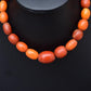 Antique Baltic Butterscotch Amber Graduated Bead Necklace 23 Beads 29.49 Grams