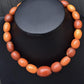 Antique Baltic Butterscotch Amber Graduated Bead Necklace 23 Beads 29.49 Grams