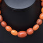 Antique Baltic Butterscotch Amber Graduated Bead Necklace 23 Beads 29.49 Grams