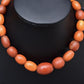 Antique Baltic Butterscotch Amber Graduated Bead Necklace 23 Beads 29.49 Grams