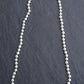 Estate 18K Yellow Gold & Akoya Cultured Pearl Necklace Diamond Clasp 38.47 Grams