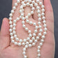Estate 18K Yellow Gold & Akoya Cultured Pearl Necklace Diamond Clasp 38.47 Grams