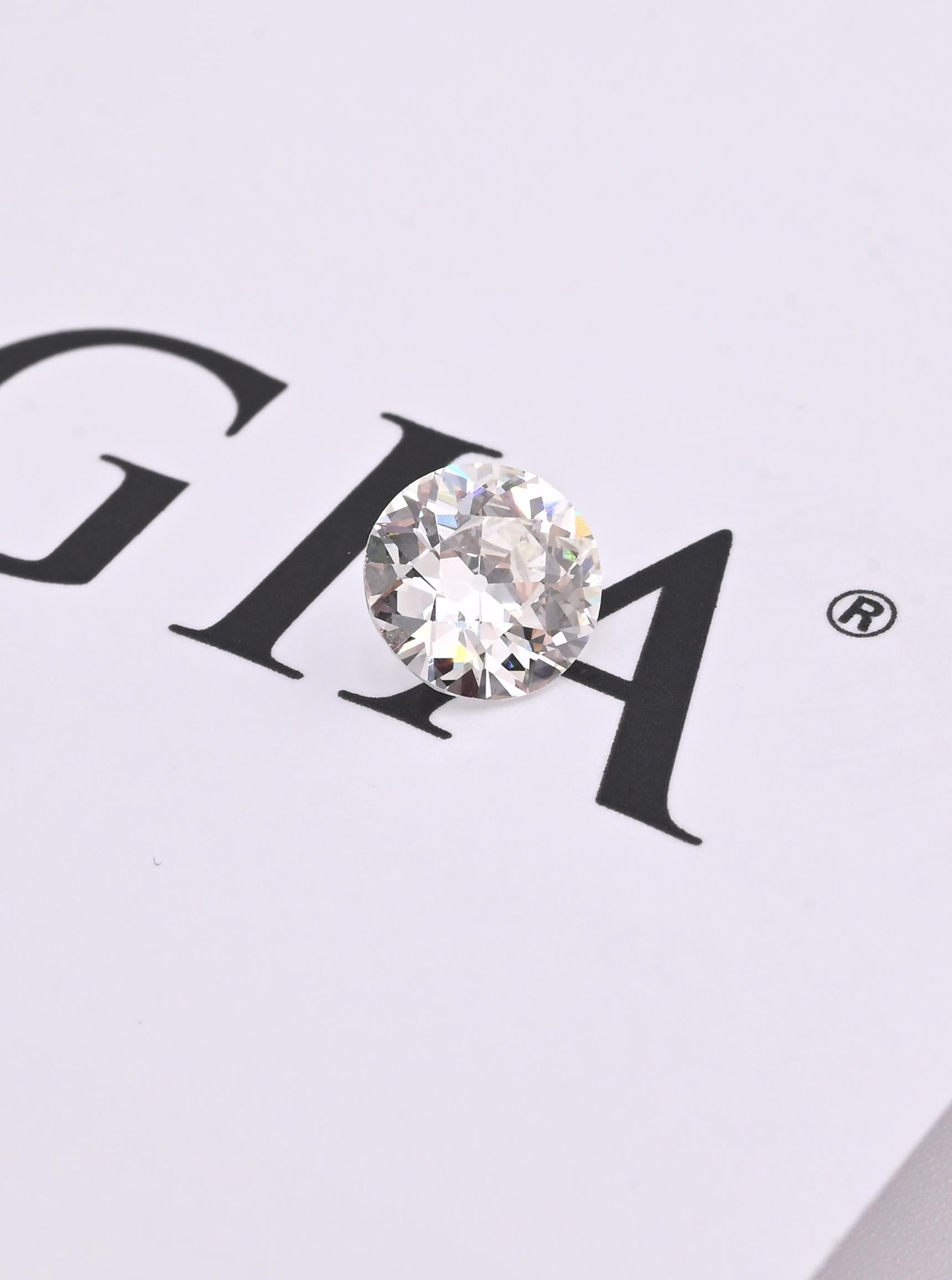 1.74ct Old European Cut Diamond | GIA Natural H VS1 | Antique Loose Stone