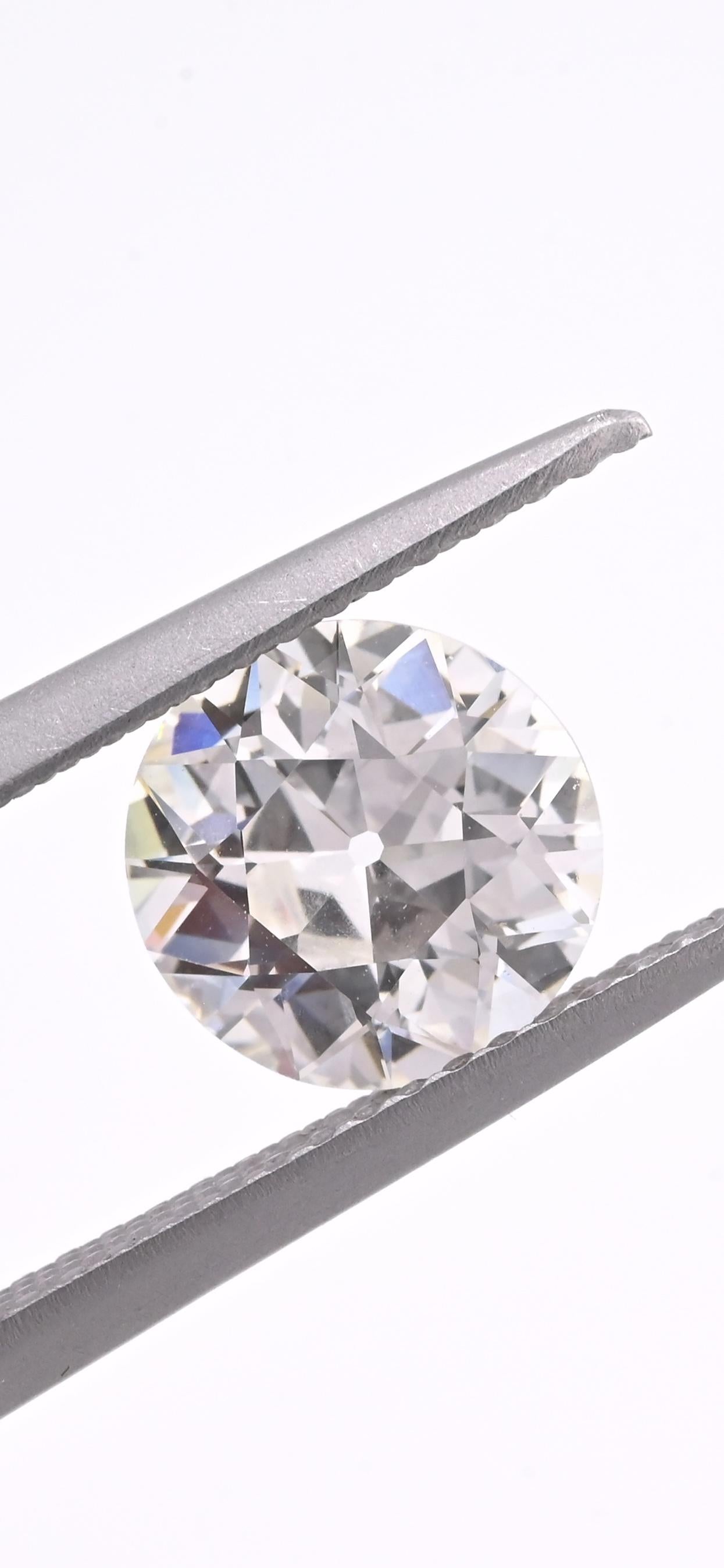 1.74ct Old European Cut Diamond | GIA Natural H VS1 | Antique Loose Stone