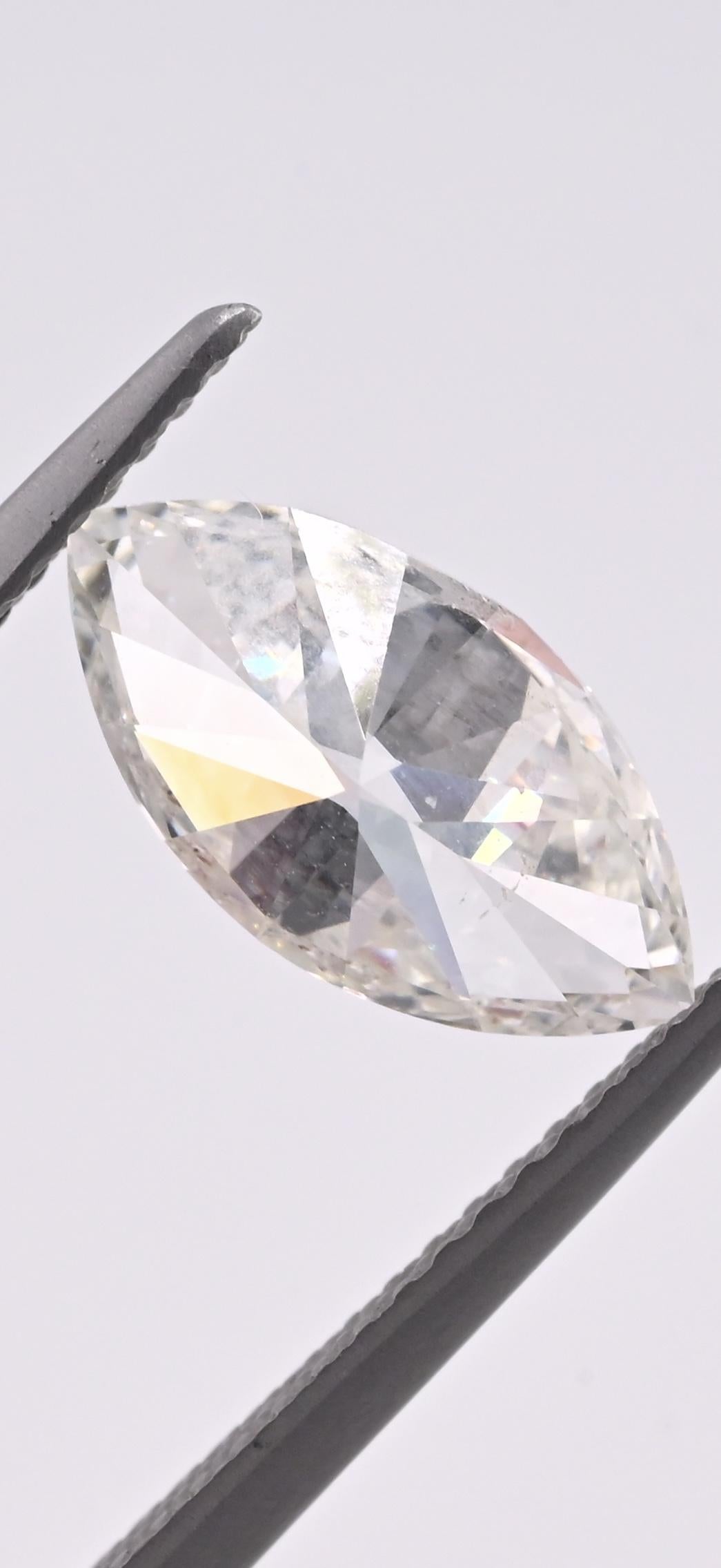 2.00ct Marquise Brilliant Diamond | Natural H Color | Loose Stone GIA Certified