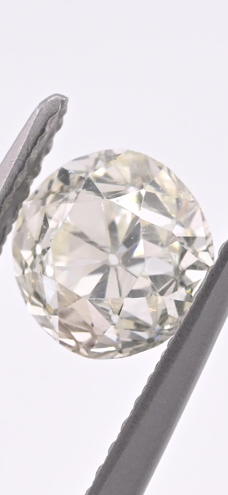 1.60ct GIA Old European Cut Diamond | Natural I VS2 | Antique Loose Stone