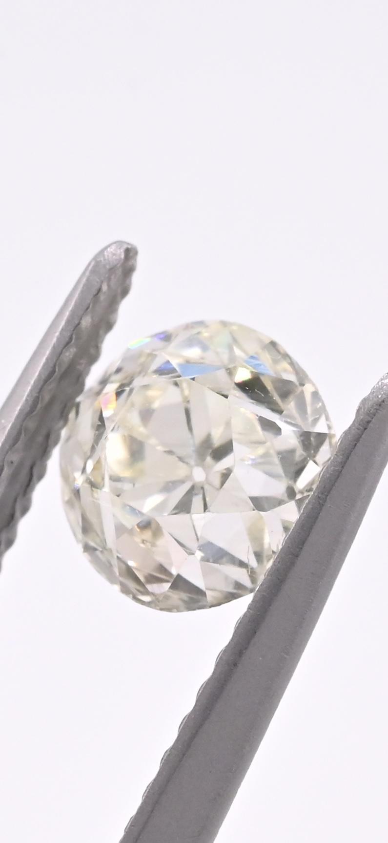 1.60ct GIA Old European Cut Diamond | Natural I VS2 | Antique Loose Stone