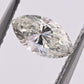 GIA Certified 0.57ct Marquise Brilliant Diamond | Natural I Color SI2