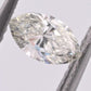 GIA Certified 0.57ct Marquise Brilliant Diamond | Natural I Color SI2