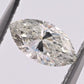 GIA Certified 0.57ct Marquise Brilliant Diamond | Natural I Color SI2