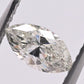 GIA Certified 0.57ct Marquise Brilliant Diamond | Natural I Color SI2