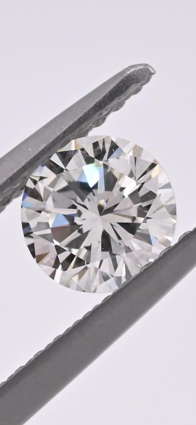 GIA Certified 0.62ct Round Brilliant Diamond | Natural G Color VS2
