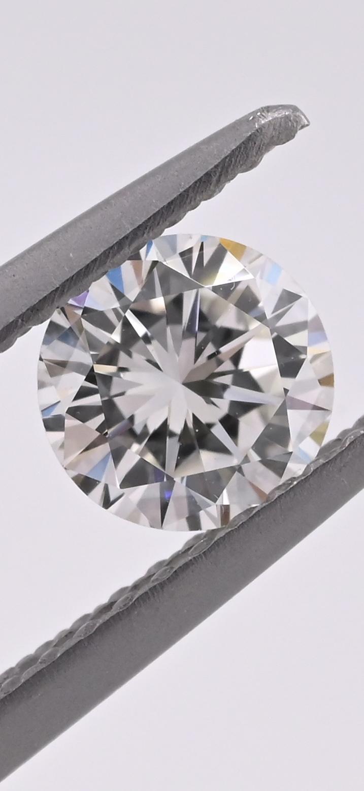 GIA Certified 0.62ct Round Brilliant Diamond | Natural G Color VS2