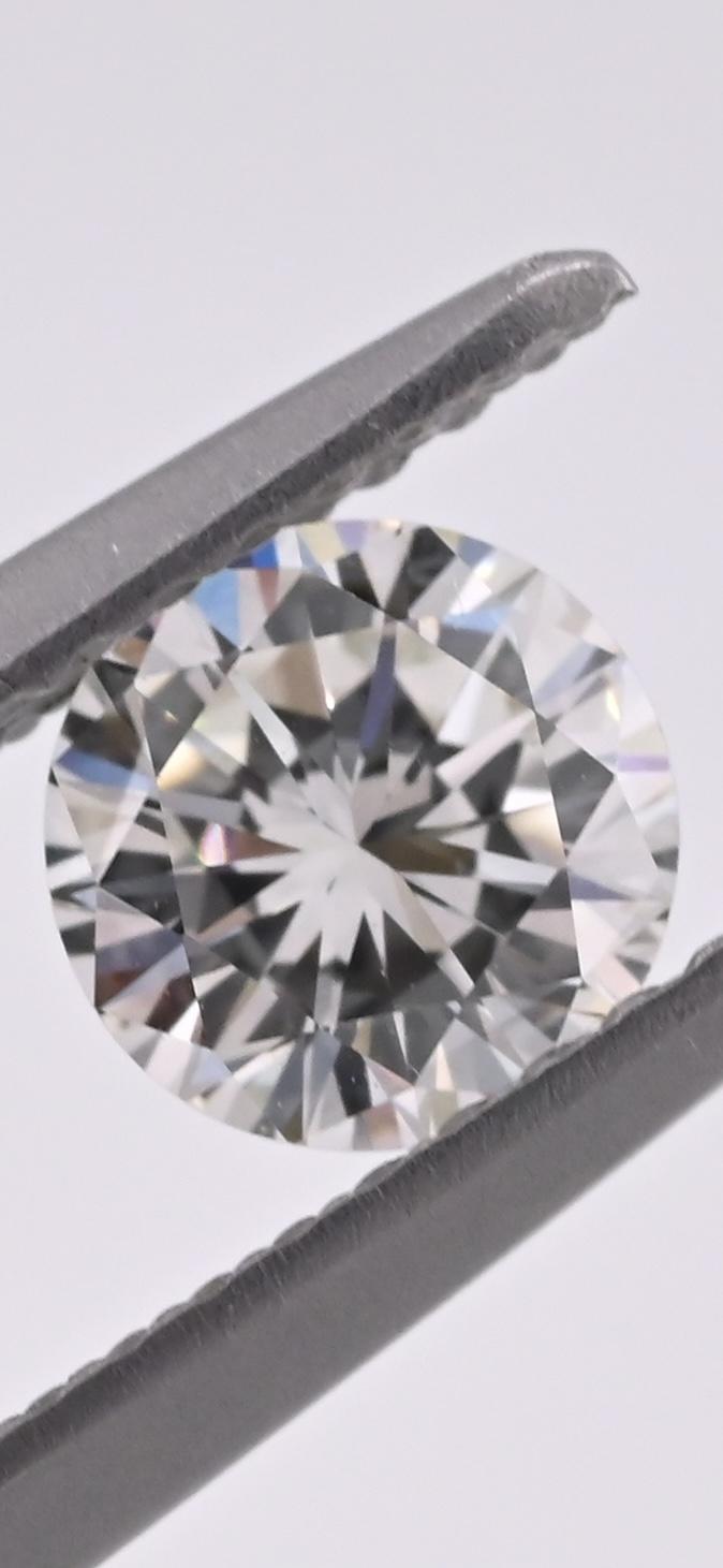 GIA Certified 0.62ct Round Brilliant Diamond | Natural G Color VS2