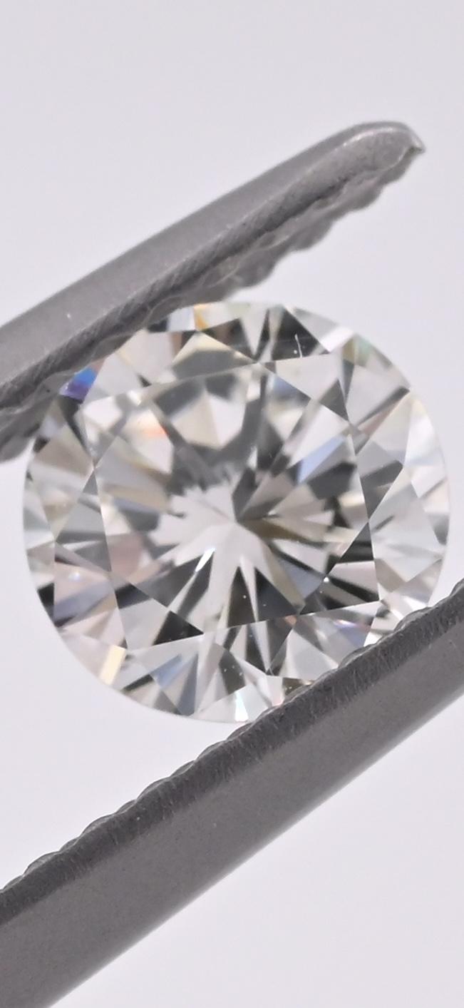 GIA Certified 0.62ct Round Brilliant Diamond | Natural G Color VS2