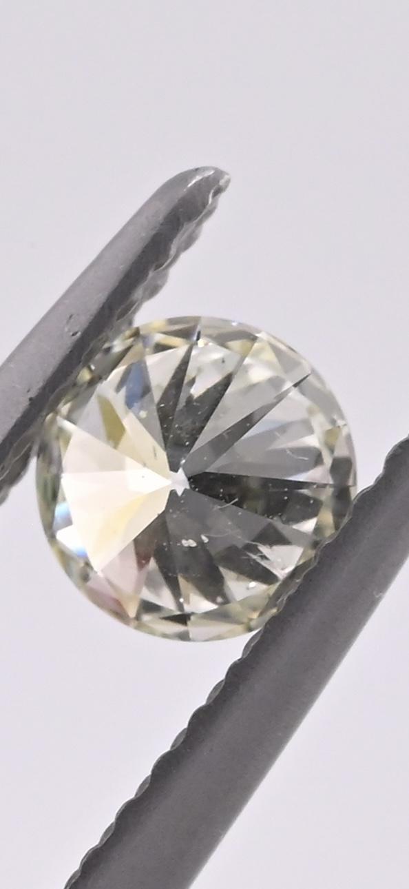 GIA Certified 0.41ct Round Brilliant Diamond | Natural K SI1 Excellent