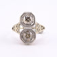 IGI Certified 1.10 TCW Old European Cut Diamonds Antique Art Deco Ring Size 6.25