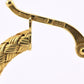 Roberto Coin Braided Hoop Earrings | Yellow Gold Woven Design | 4.16 Grams |